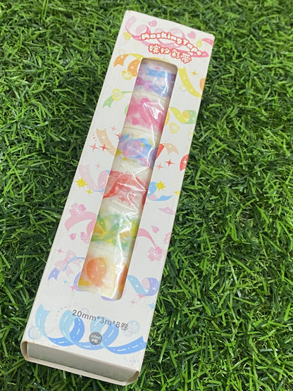 Washi Tape Set – JD6415 – Colorful Ribbon