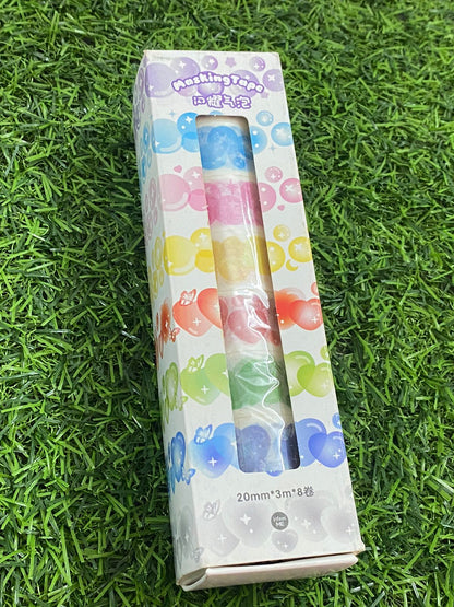 Washi Tape Set – JD6414 – Sparkling Bubble