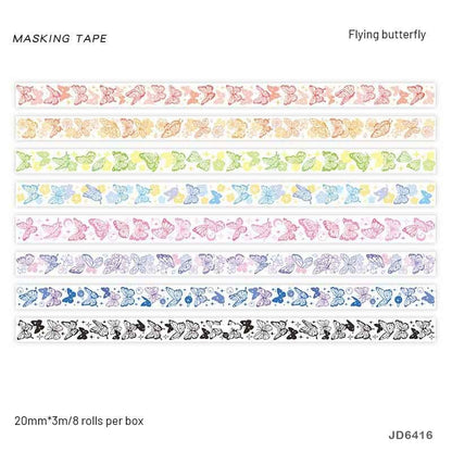 Washi Tape Set – JD6416 – Flying Butterfly