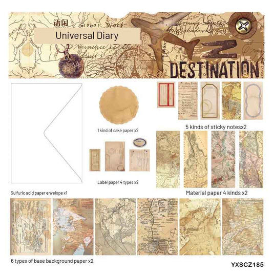 Paper Cutout – Universal Diary, CPJ-108