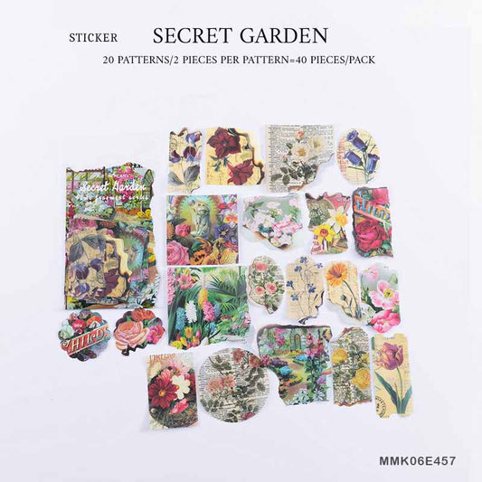 Paper Cutout – CPJ-159 – Secret Garden