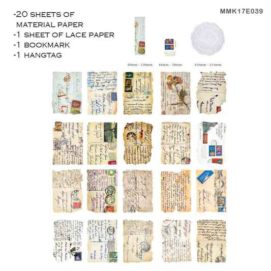 Paper Cutout – CPJ-166 – Letter Of the Past