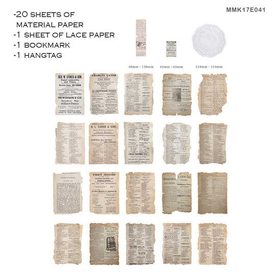 Paper Cutout – CPJ-167 - Old Book Collection
