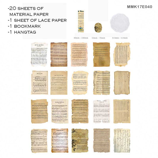 Paper Cutout – CPJ-171 – Collection Score Music