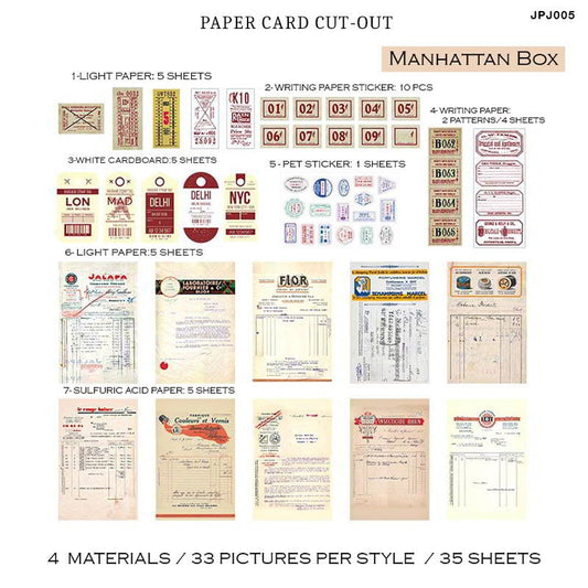 Old Ticket Collection – CPJ-182 – Manhattan Box