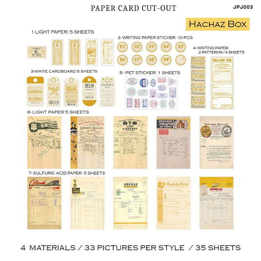 Old Ticket Collection – CPJ-183 – Hachaz Box