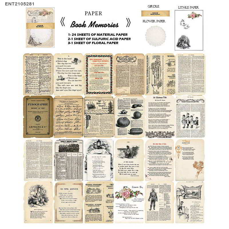 Paper Cutout – CPJ-199 – Book Memories