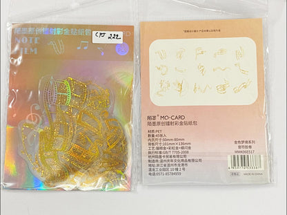 Gold Sticker – Note Film – CPJ222