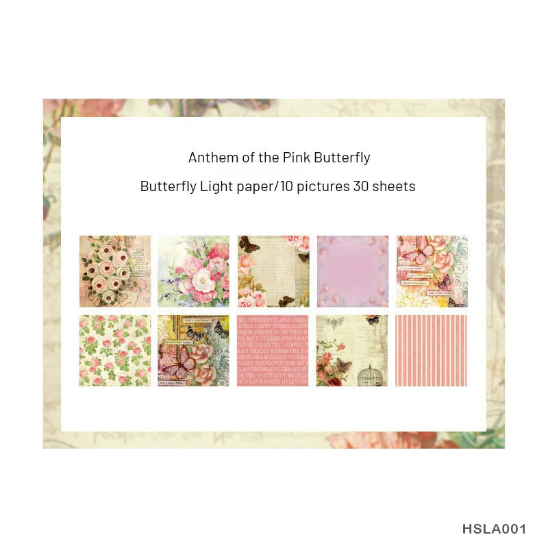 Paper Cutout – Anthem Of Pink Butterfly – CPJ244