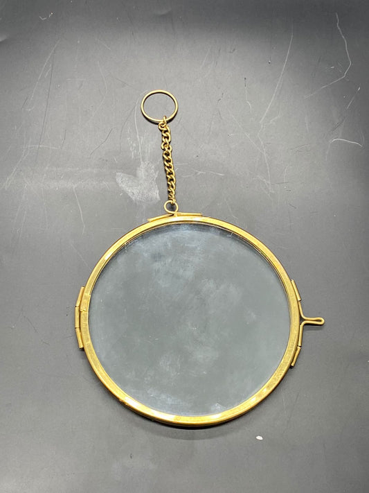 Vintage Glass Frame – 4 inch -Circle