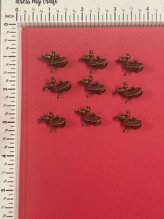 Metal Charms – Design B bird