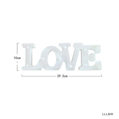 Love Led Light Box – Red