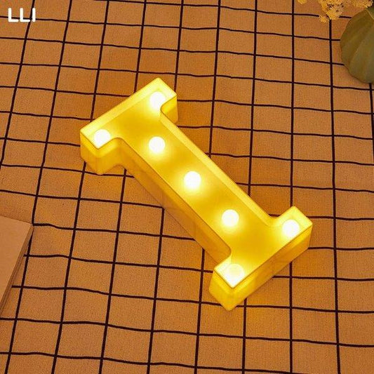 Led Alphabet – I