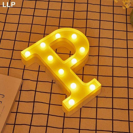 Led Alphabet – P