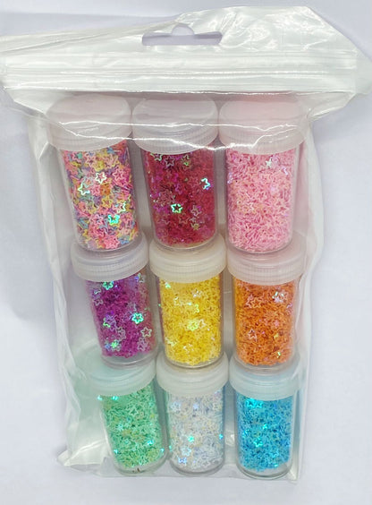 Sequins Combo – 9 pcs- stars