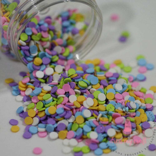 Round Pastel Confetti – 30 Grams