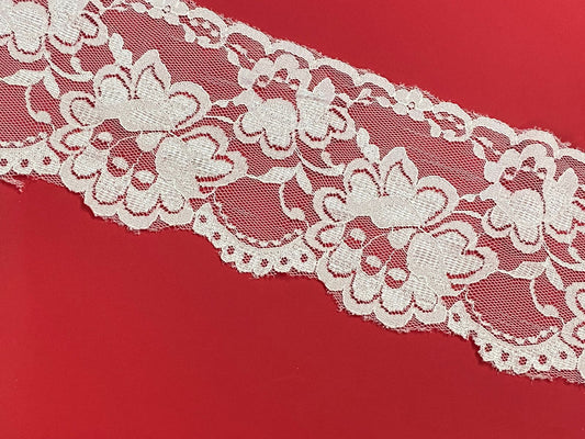 Net Lace- 1 mtr – Offwhite