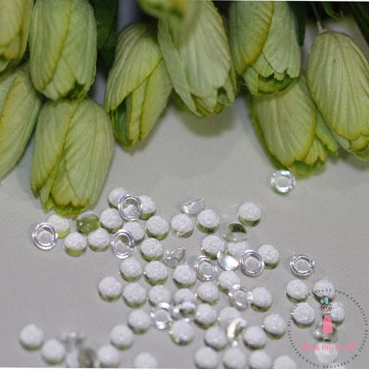 Clear Water Droplets 1- size: 4 mm