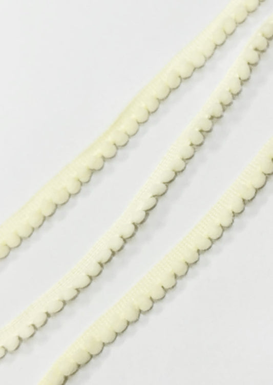 PomPom Lace- 5 mtr – OFF white
