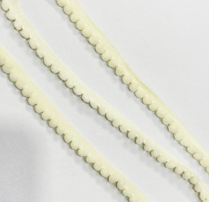 PomPom Lace- 5 mtr – OFF white