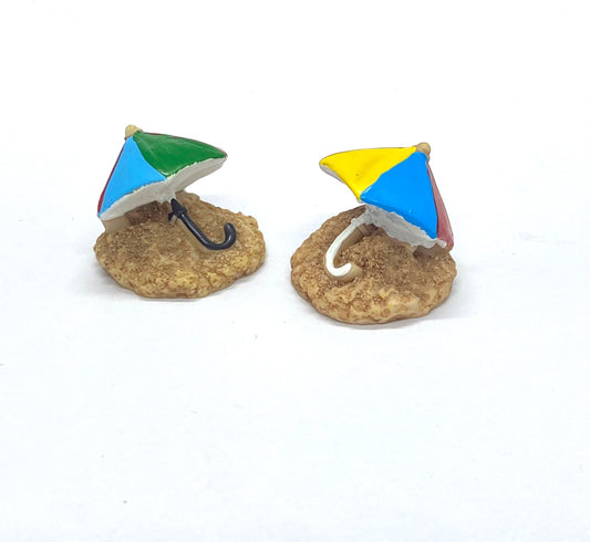 Beach umbrella Miniature- 2 pieces , Design – 373