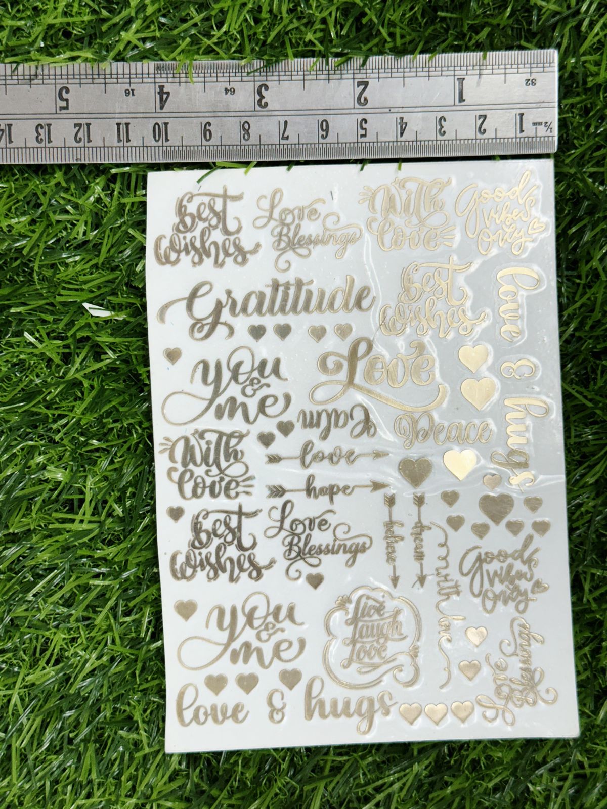 Metal Sticker – Design 8 QUOTES