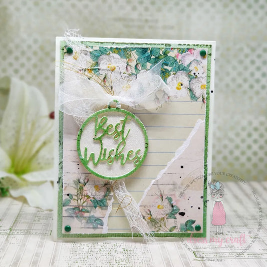 Best Wishes Tag – Basic Designer Dies