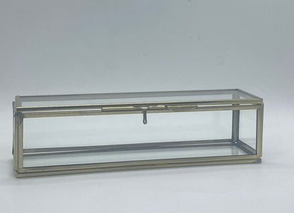 Vintage Glass Box Set – 2 pieces