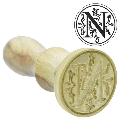 Wax Seal Stamp Alphabet – N- Design no. -121
