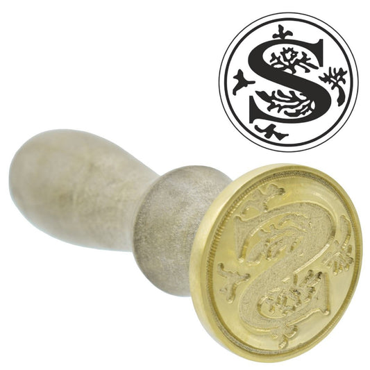 Wax Seal Stamp Alphabet – S – Design no. -124