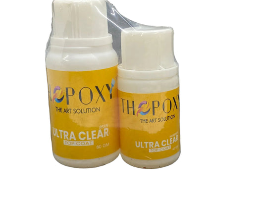 Thepoxy Top Coat Resin/Hardener Set 120 GM- resin mini pack