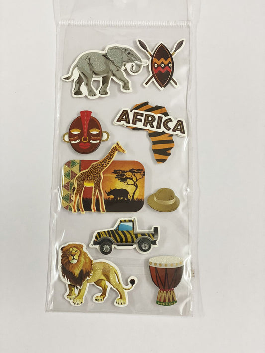 3D Sticker – combo of 7