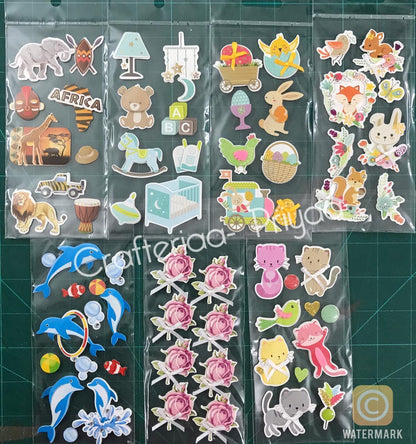 Sticker – combo of 7 stickers set