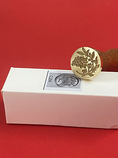 Wax Seal Stamp – FLORAL – Design no. -172