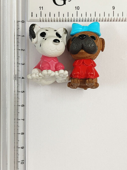 Dog Miniature- 2 pieces , Design – 397