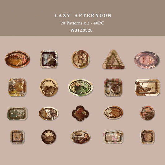Paper Cutout – Lazy Afternoon – CPJ316