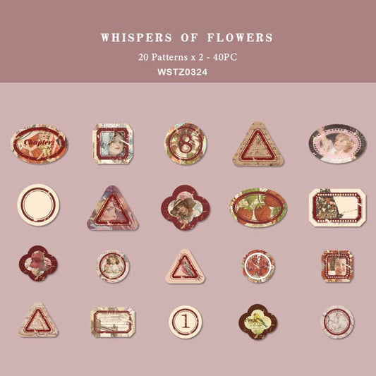 Paper Cutout – Whispers Of Flowers – CPJ320