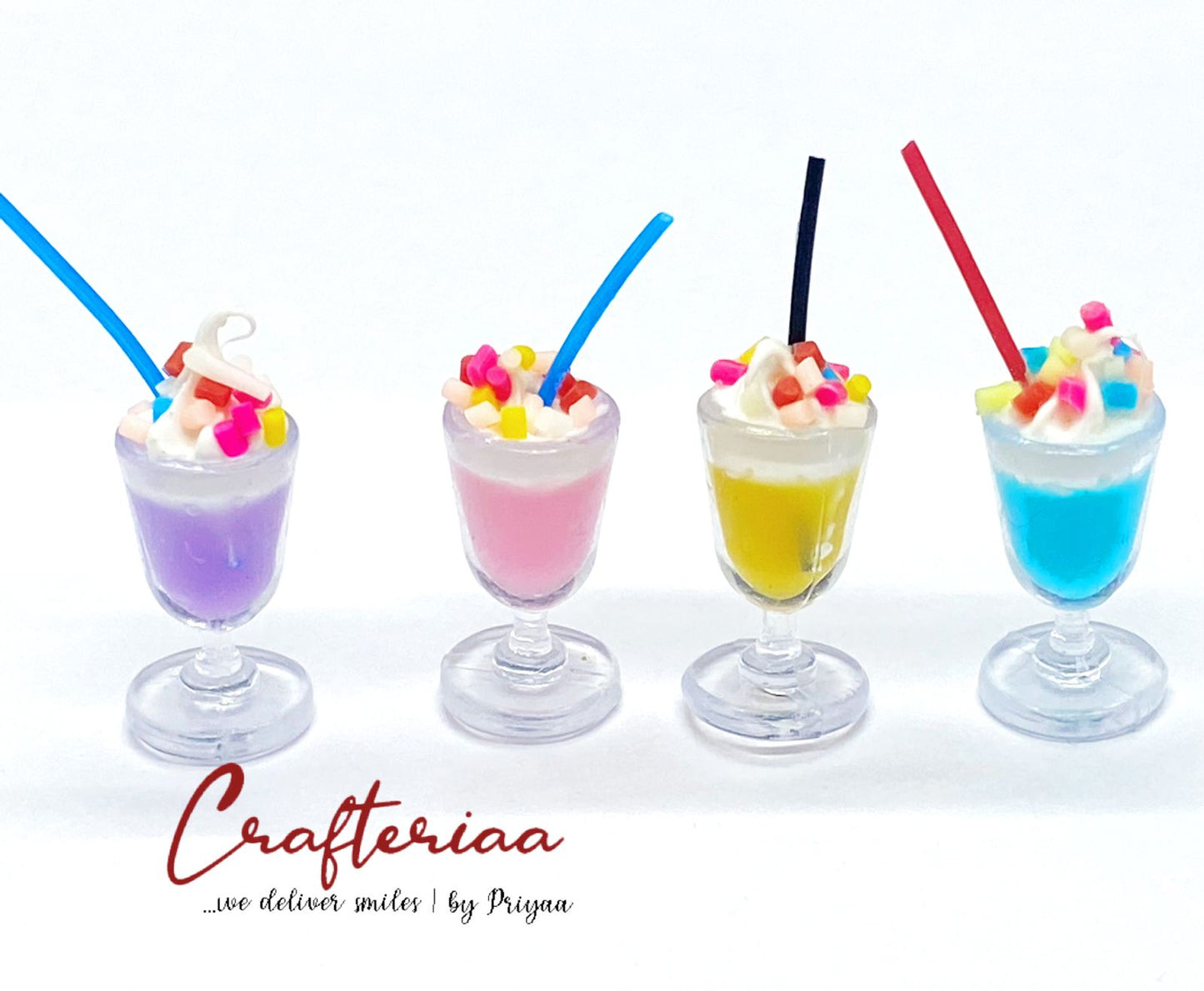 Drinks Miniature – 4 pieces , Design 426