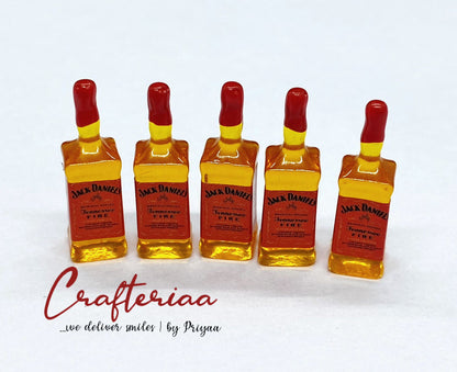 Bottles Miniature, 5 pieces, Design 436