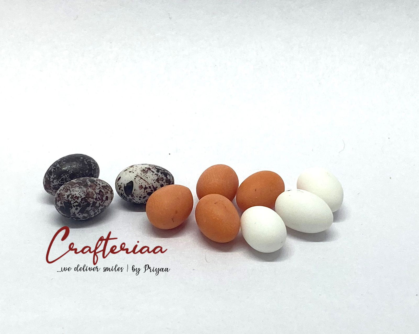 Eggs Miniature, 10 pieces, Design 452