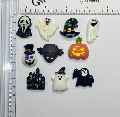 Halloween Miniature, 10 pieces, Design 462