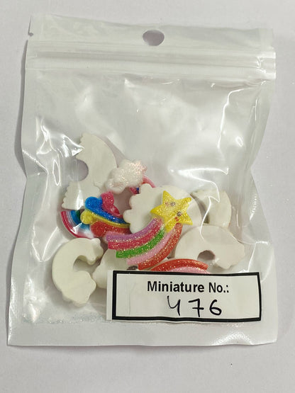 Rainbow Miniature, 10 pieces, Design 476