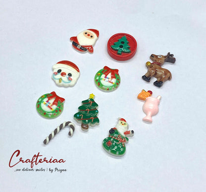 Christmas Miniature, 10 pieces, Design 478