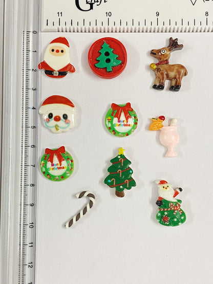 Christmas Miniature, 10 pieces, Design 478