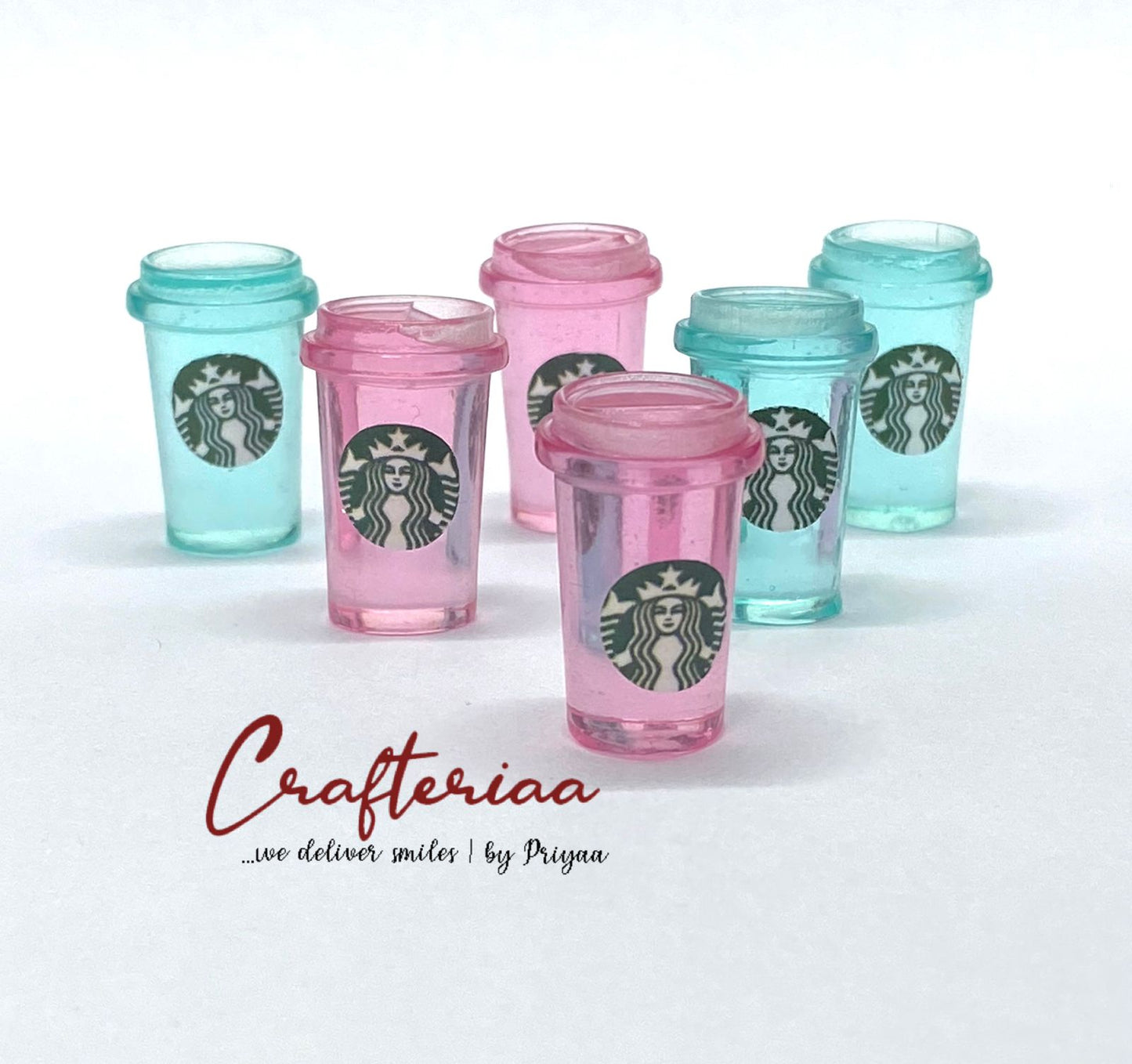 Starbucks Miniature, 6 pieces, Design 491