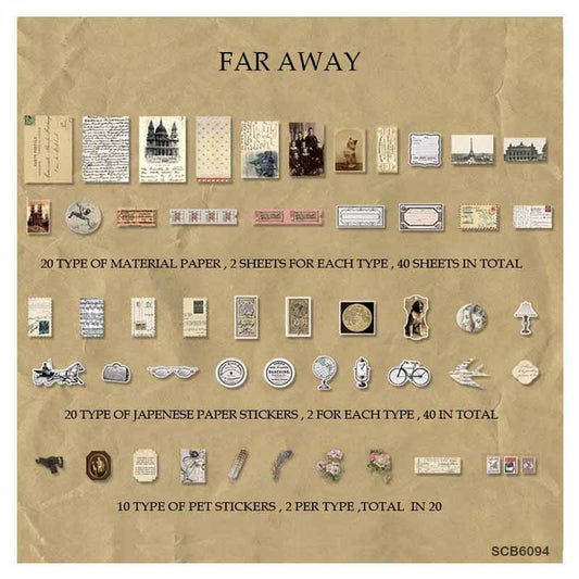 PAPER CUT OUT –  Far Away, CPJ366