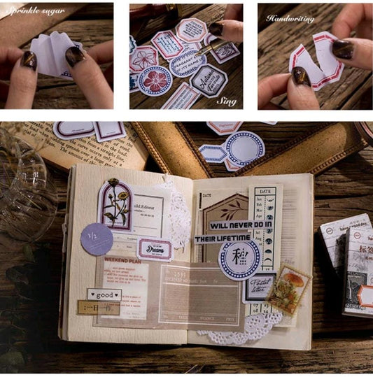 PAPER CUTOUT LABLE STICKER – CPJ379