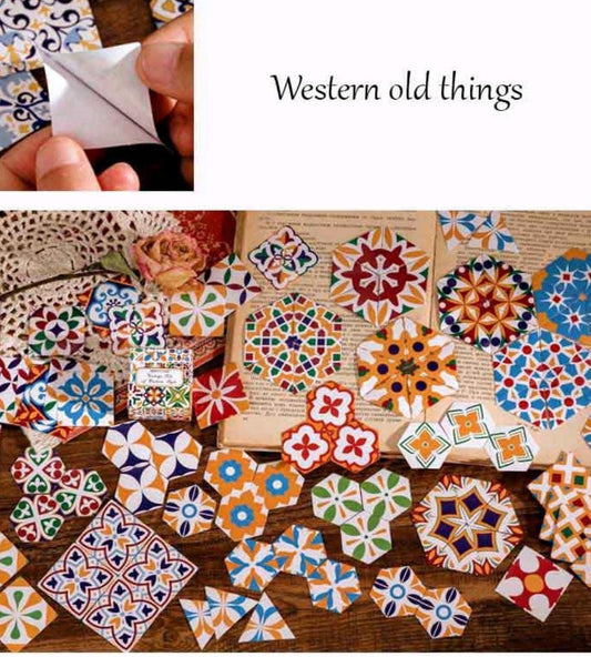 PAPER CUTOUT STICKER – Western Old Things, CPJ385