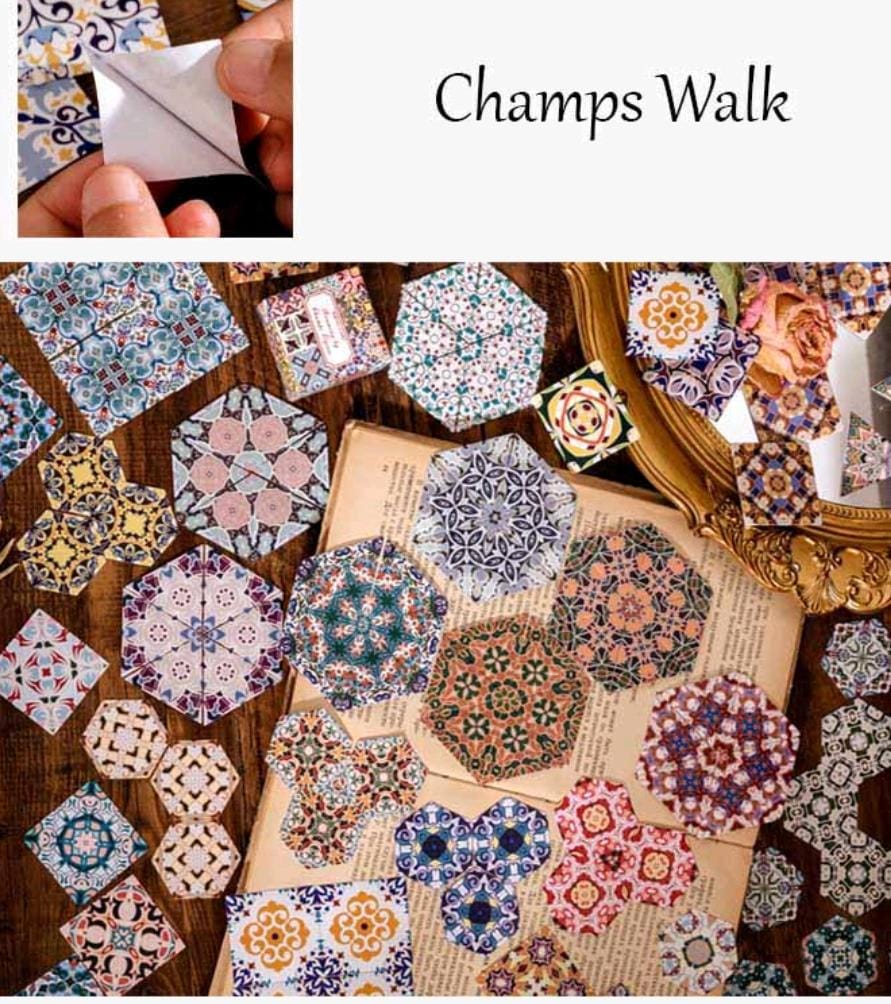 PAPER CUTOUT STICKER – Champs Walk, CPJ386