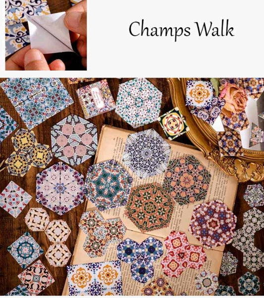 PAPER CUTOUT STICKER – Champs Walk, CPJ386